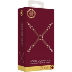 Ouch Halo Hogtie Connector Burgundy - Image 2