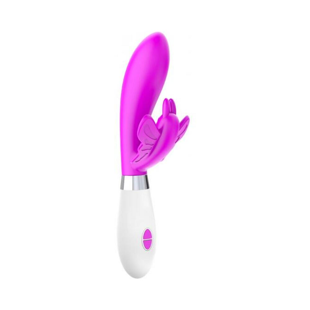 7423522564585_1 Luna Neon Alexios Ultra-soft Silicone Dual Stimulator Fuchsia - Image 1
