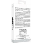 Ouch! Black & White Satin Bondage Tie Black - Image 3