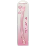 Shots Realrock Crystal Clear 17" Double Dildo  - Pink - Image 2