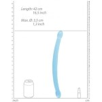 Realrock Non Realistic Double Dong 17in Blue - Image 3