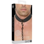 Ouch Neoprene Collar W/leash Black - Image 2