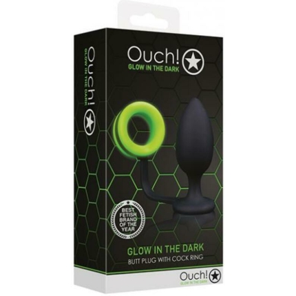 Ouch Butt Plug Cockring Gitd