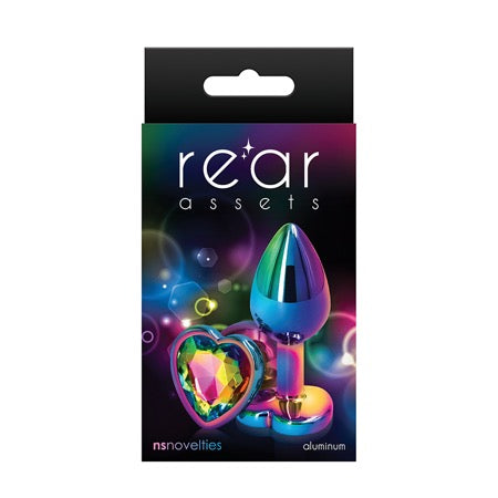 74500 Rear Assets Multicolor Heart Small - Rainbow - Image 1
