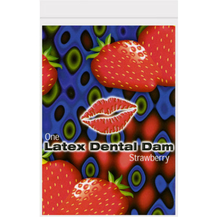 Latex Dental Dam Strawberry