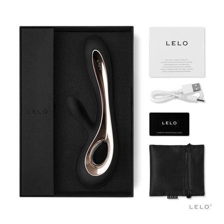 77114 LELO Soraya 2 - Black - Image 1