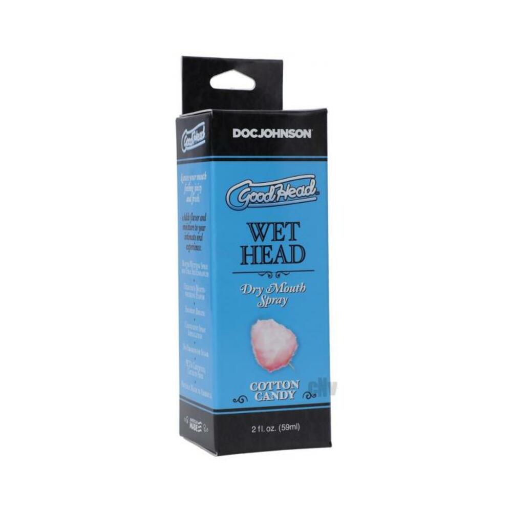 782421080600_1 Goodhead Wet Head Dry Mouth Spray Cotton Candy 2 Fl. Oz. - Image 1