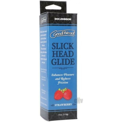 Goodhead Slick Head Glide Strawberry 4 Oz.