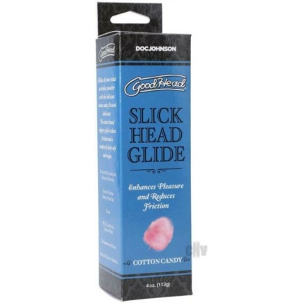 Goodhead Slick Head Glide Cotton Candy 4 Oz.