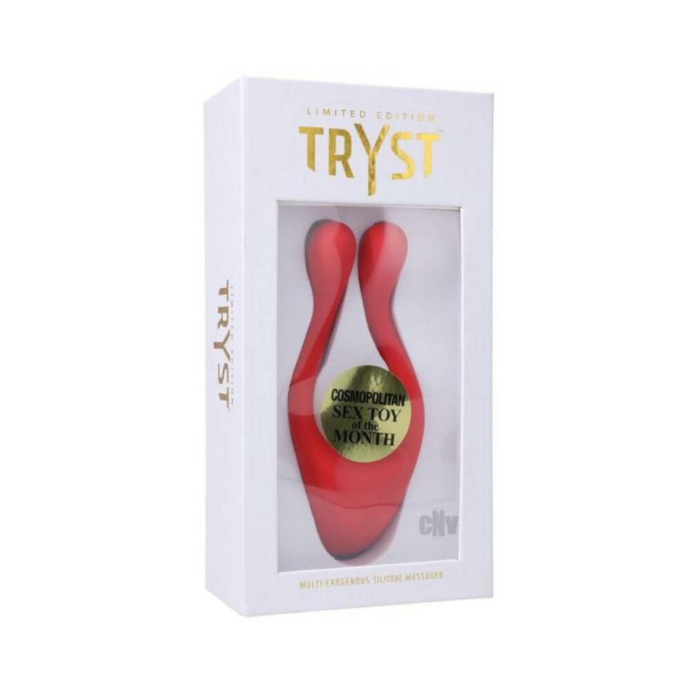 782421082253_1 Tryst Multi Erogenous Zone Massager Red Limited Edition - Image 1