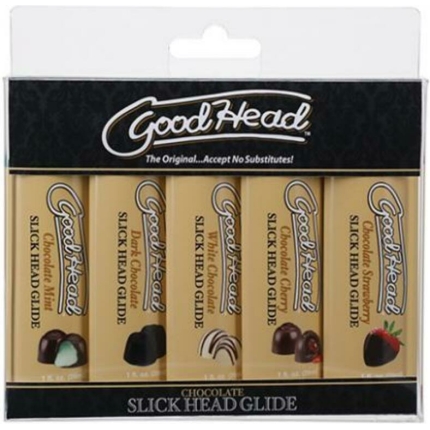 Goodhead Slick Head Glide Chocolate 5pk