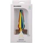 A-play Groovy Silicone Anal Plug 5 Sunrise - Image 3