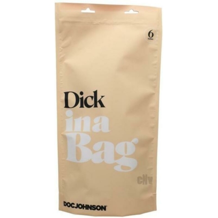 In A Bag Dick 6in Clear
