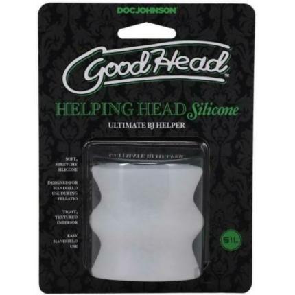 Goodhead Helping Head Silicone Ultimate Bj Helper Frost