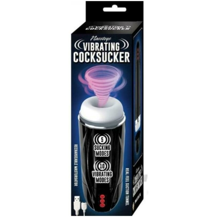 Vibrating Cocksucker Black