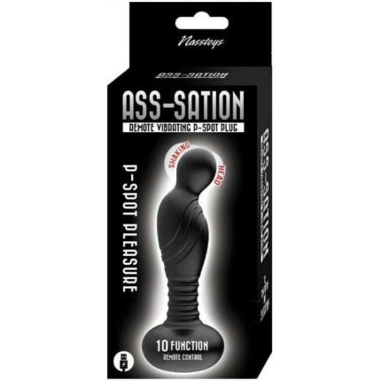 Ass-sation Remote Pspot Plug Blk