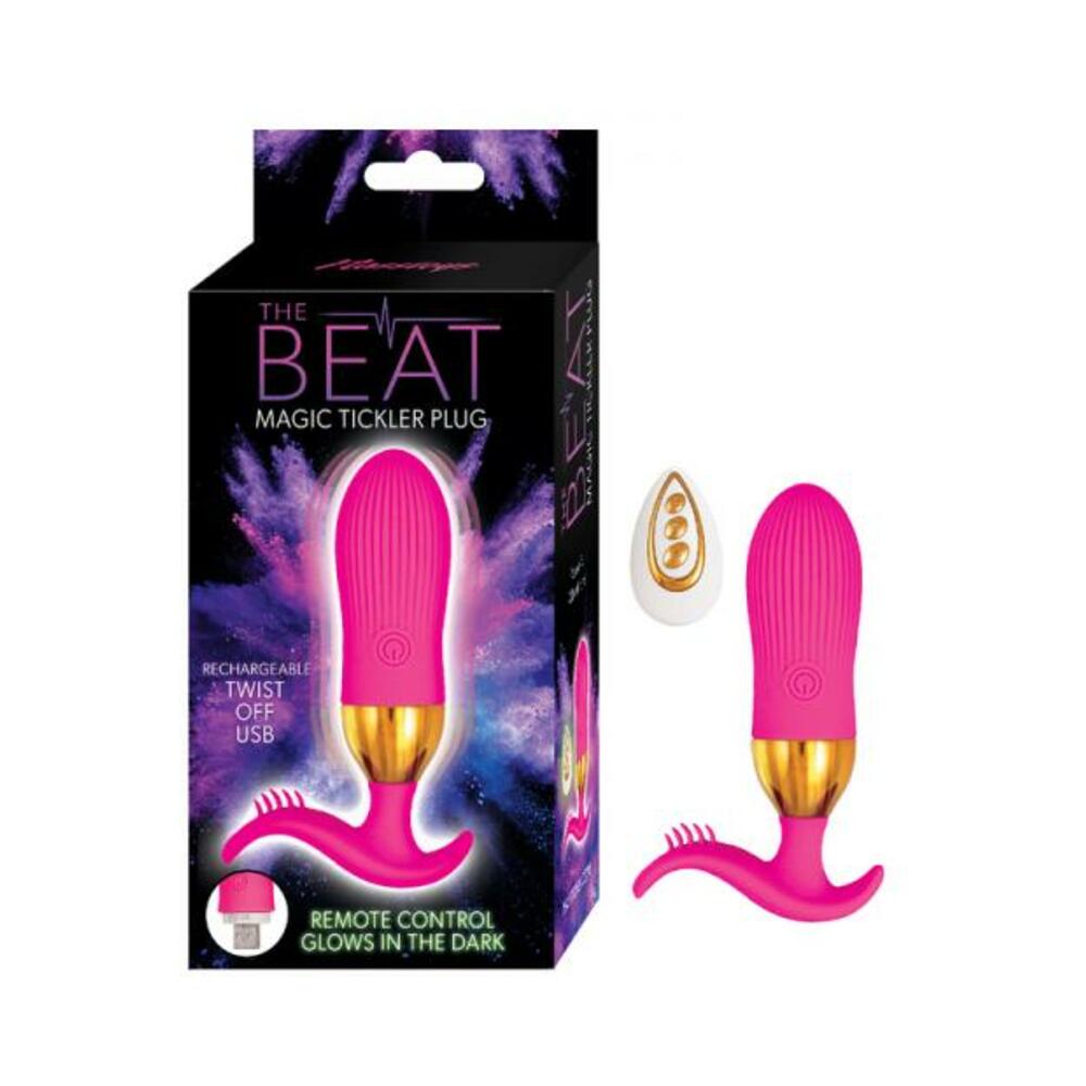 782631315417_1 The Beat Magic Tickler Plug Pink - Image 1