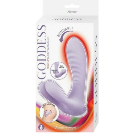 Goddess Heat Up Bunny Massager Lavender