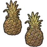 Pastease Glitter Pineapples Gold
