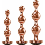 Gender X Gold Digger Set Of 3 Plugs Rose Gold/black