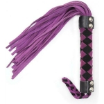 Ple'sur 15.5 In. Leather Flogger Purple