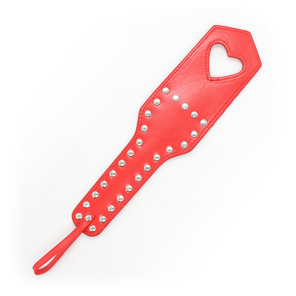 802991613982 PVC Heart Cut Out Paddle Red - Image 1