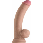 Shaft Model C Liquid Silicone Dong With Balls 8.5 In. Pine - Image 2