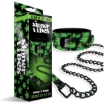Stoner Vibes Chronic Collection Glow In The Dark Collar And Leash - Image 2