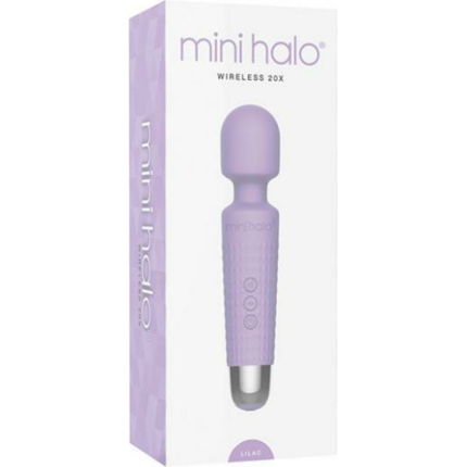 Mini Halo Wireless Wand 20x Silicone Liliac