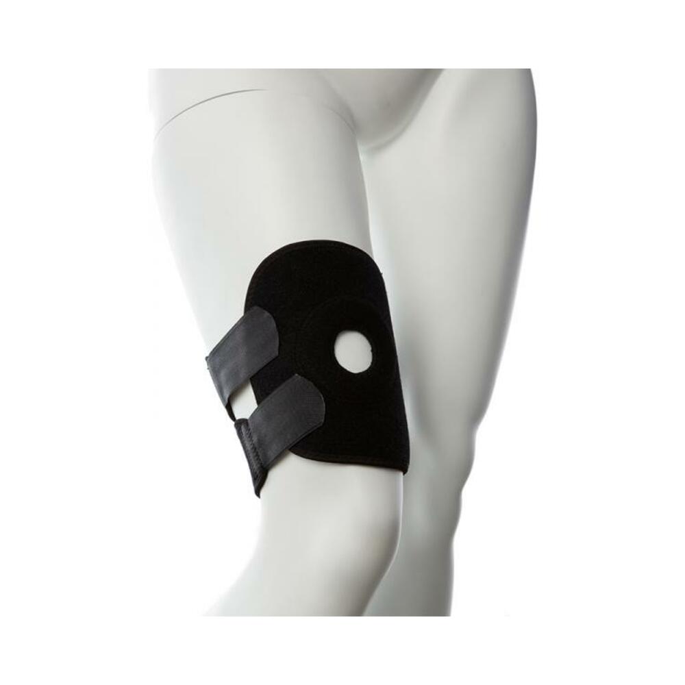 812024033878_1 Gender Fluid Thigh Rider Strap-on Harness Black Xl-xxxl - Image 1