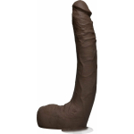 Signature Cocks Jax Slayher 10 Inch Ultraskyn Cock With Removable Vac-u-lock Suction Cup Chocolate
