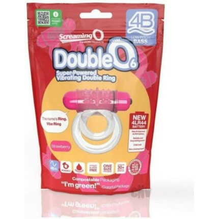 Screaming O 4b Doubleo 6 Strawberry