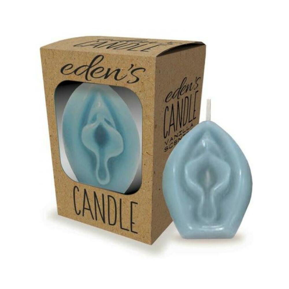 817717011539_1 Eden's Vagina Candle Blue - Image 1