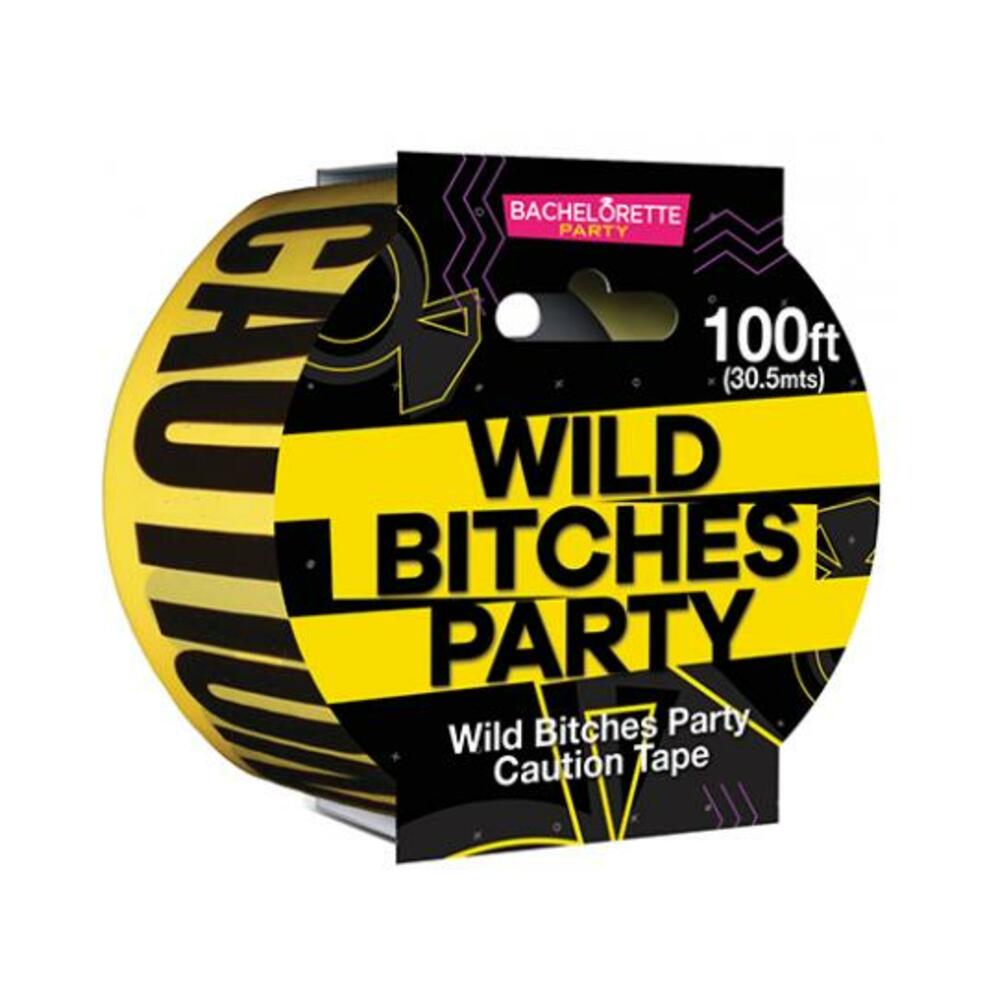 818631033461_1 Wild Bitches - Caution Party Tape - 100' - Image 1