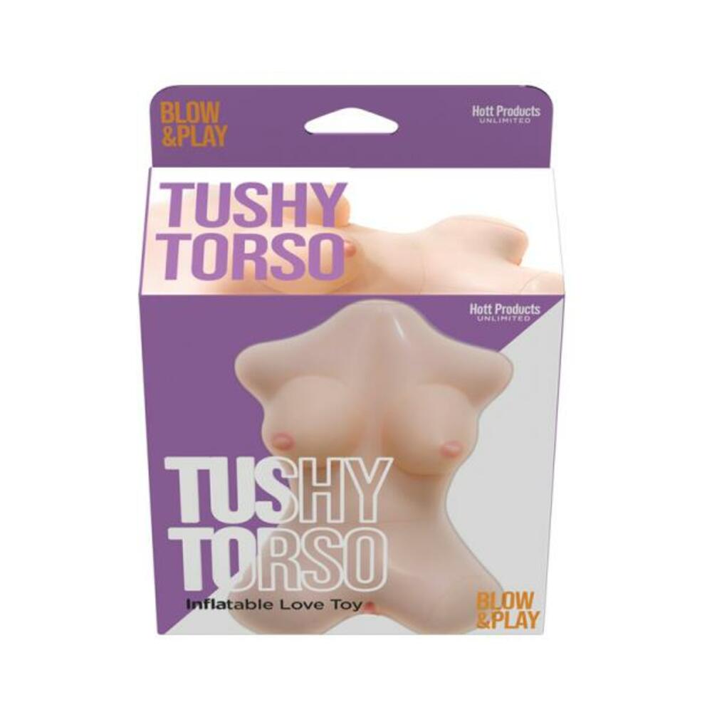 818631035885_1 Tushy Torso Blow Up Doll With Vaginal Hole - Image 1