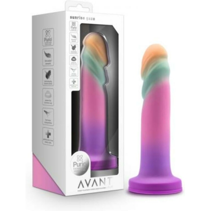 Avant Sunrise Gaze 7.5 In. Dildo Sherbet