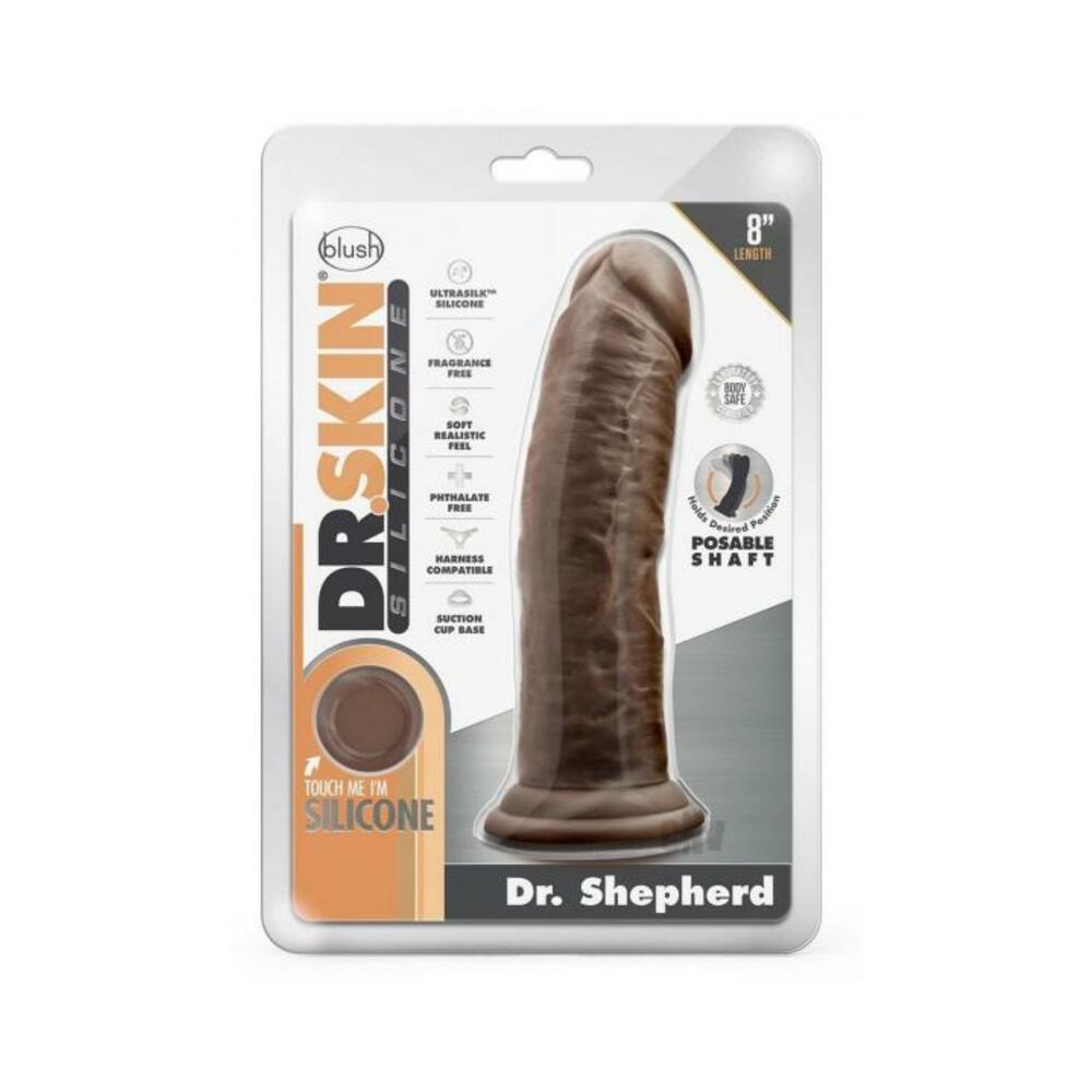 819835028000_1 Dr Skin Silicone Dr Shepherd 8 Chocolat - Image 1