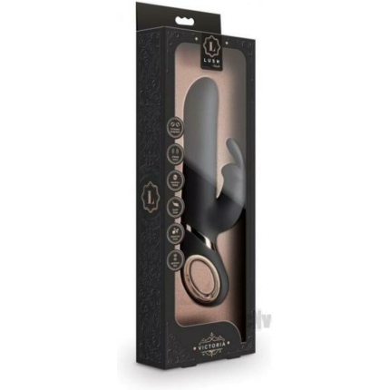 Lush Victoria Rabbit Vibrator Black