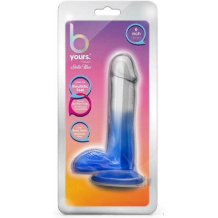 B Yours Stella Blue 6 Dildo Blue