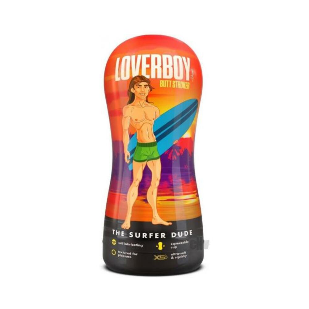 819835029151_1 Loverboy Surfer Dude Lube Stroker Beige - Image 1