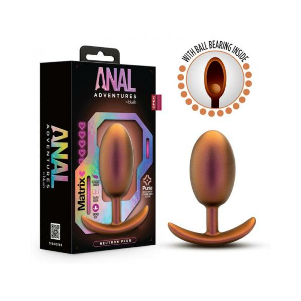 819835029700_1 Anal Adventures Matrix Neutron Plug Cosmic Copper - Image 1