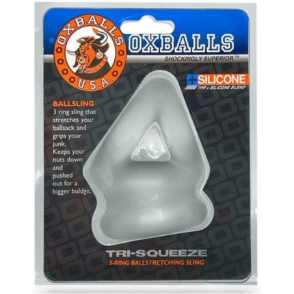 Tri-sqeeze Cocksling/ballstretcher Ice