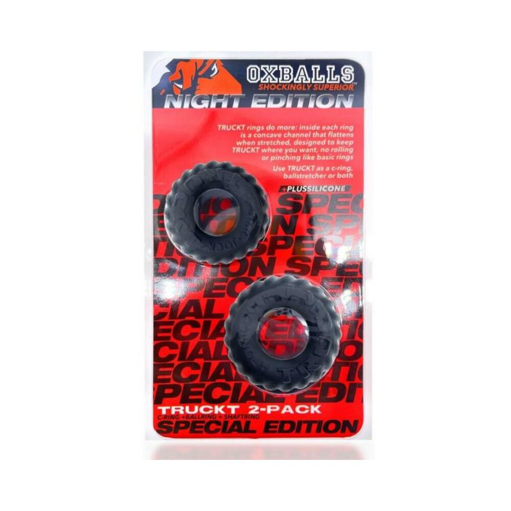 840215121837_1 Oxballs Truckt 2-piece Cockring Plus+silicone Special Edition Night - Image 1