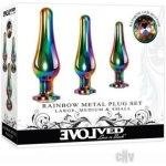Evolved Rainbow Metal Plug Set - Image 3