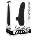 Evolved Hooked On You Rechargeable Silicone Black