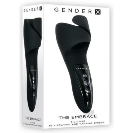 Gender X The Embrace Pulsating Masturbator Black
