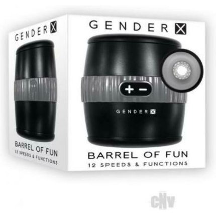 Gender X Barrel Of Fun Stroker Black
