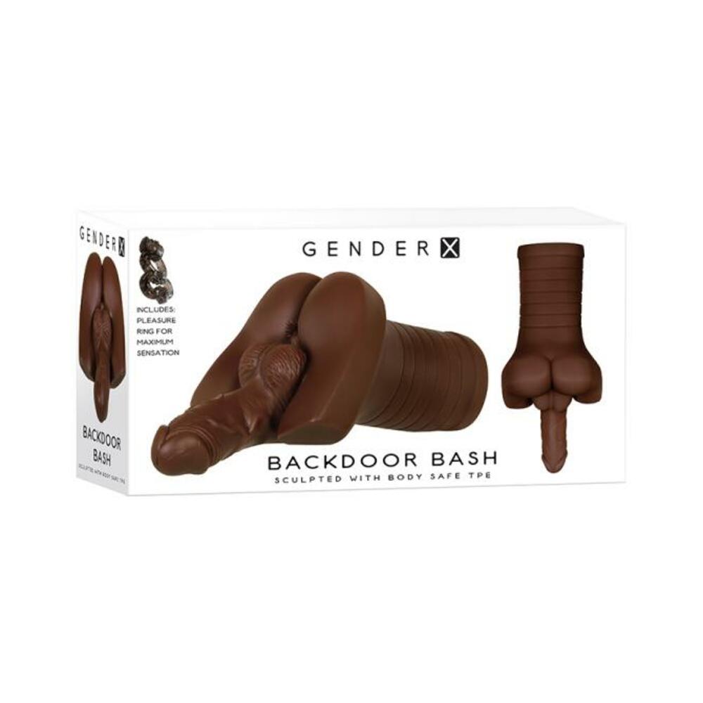 844477019468_1 Gender X Backdoor Bash Dark With Vibrating Cockring 2.5 Lbs - Image 1