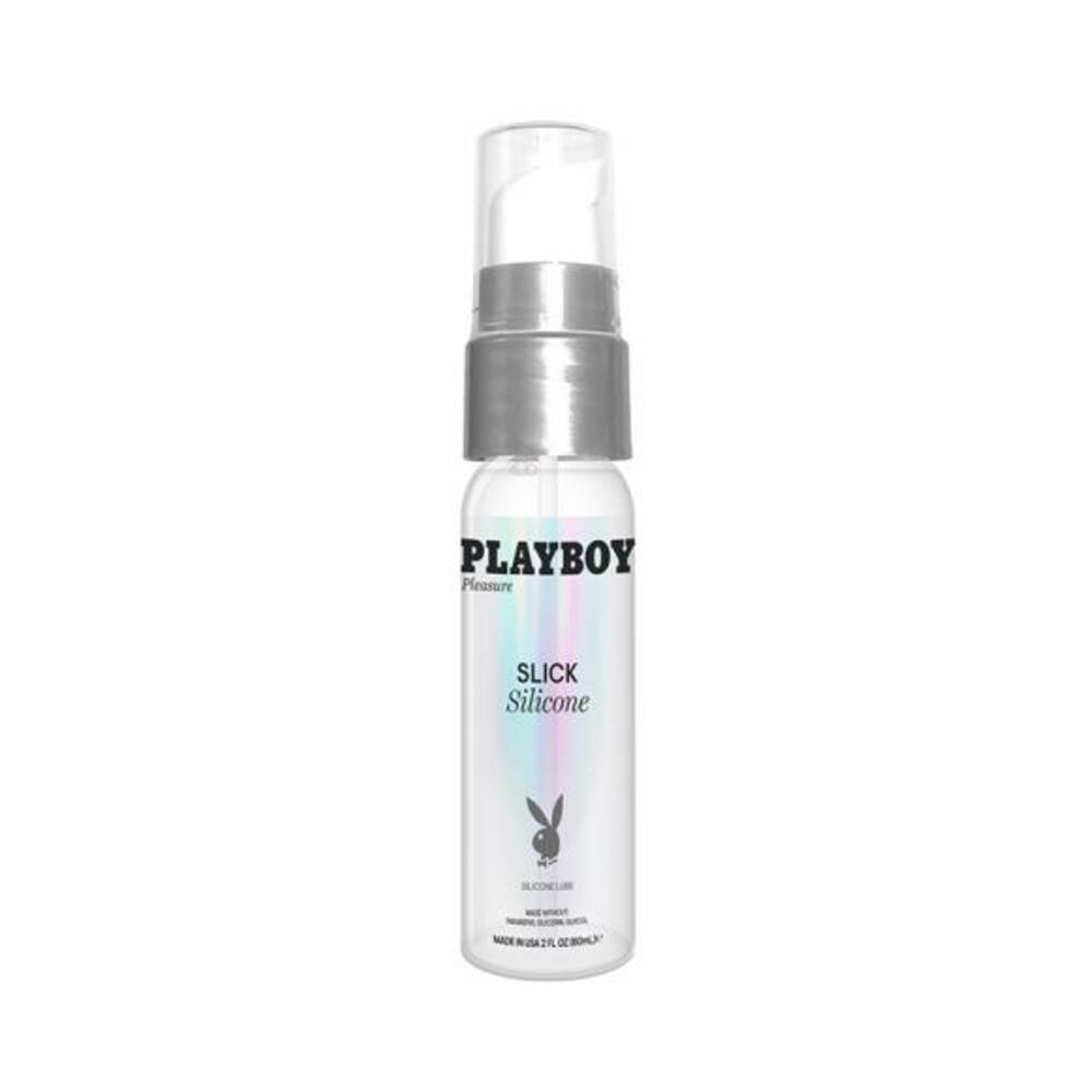 844477022086_1 Playboy Slick Silicone Lubricant 2 Oz. - Image 1