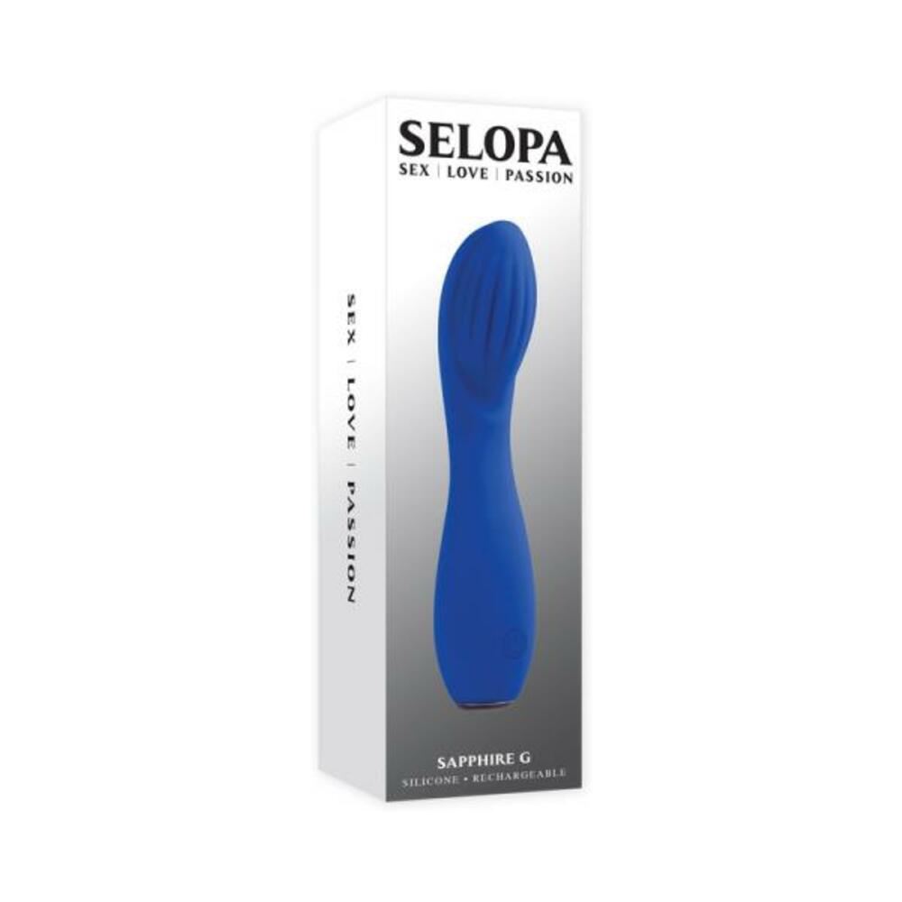 844477023281_1_62c70074-faa1-4b79-b609-cd75aa3ed20a Selopa Sapphire G Rechargeable Vibe Silicone Blue - Image 1
